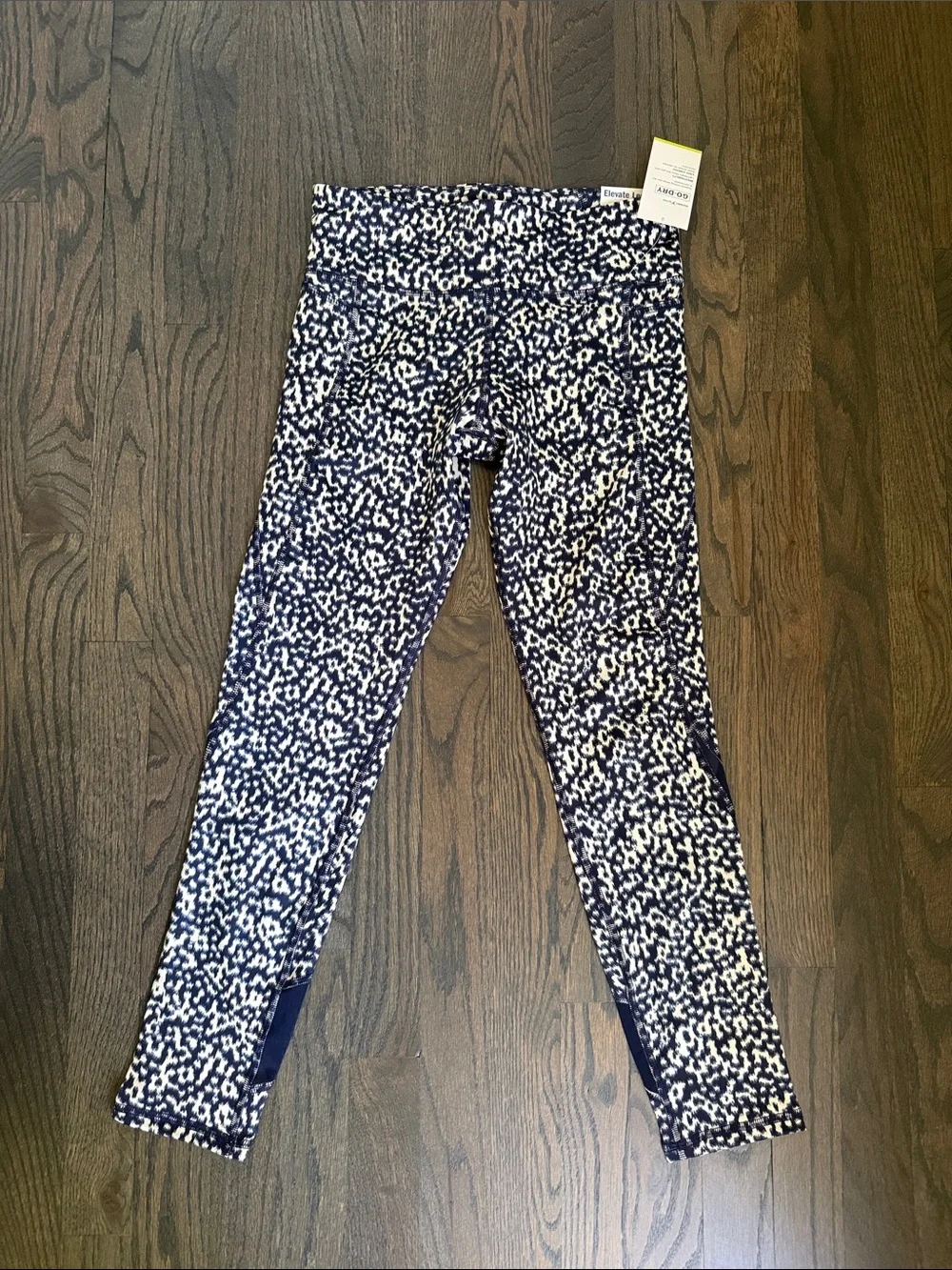 NEW Girls' Old Navy Elevate Leggings - Mid-Rise Go-Dry Bottoms + Bonus Camo Pair